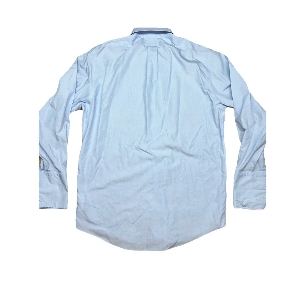 Brooks Brothers Madison French Cuff Button Up Men's 15.5-33 Light Blue‎ (READ)